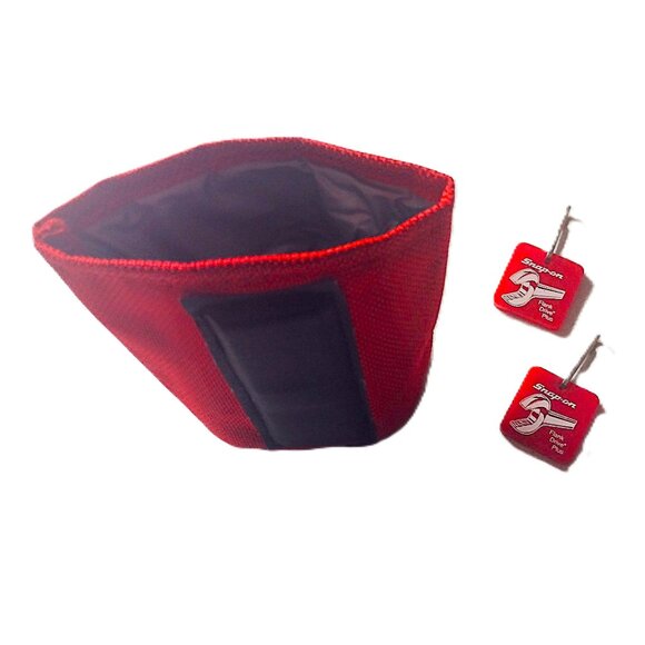 SNAP-ON TOOLS Lg Insulated Collapsible Lunch Bag Tote w/Strap +BONUS ITEMS ~ NEW - Picture 15 of 16